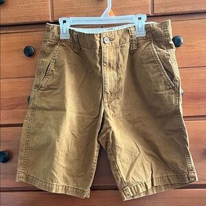 Old Navy Men's Brown Flat Front Shorts